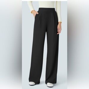 HALARA High Waisted Wide Leg Work Pant